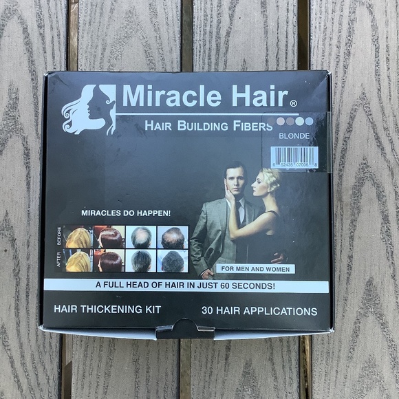 Miracle Hair Hair Building Fibers Blonde